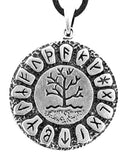 Lebensbaum 168 mit Korbkette - Silber