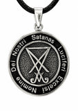 Siegel Luzifers 57 mit Schlangenkette - Silber