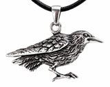 Rabe 233 mit Schlangenkette - Silber