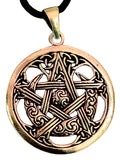 Anhänger 162 Pentagramm - Bronze