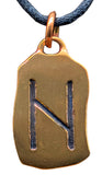 Anhänger 95 Hagalaz - Bronze