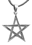 Anhänger 452 Pentagramm - Silber