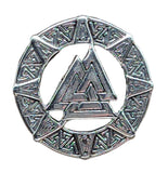 Ring Wotansknoten Valknut, Gr. 55-70 (edwt2) - Edelstahl