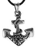 Anker 268 mit Schlangenkette - Silber
