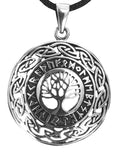 Lebensbaum 324 mit Korbkette - Silber