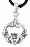 Claddagh 105 mit Schlangenkette - Silber