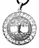 Anhänger 210 Lebensbaum - Silber