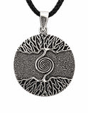 Anhänger 18 Lebensbaum - Silber