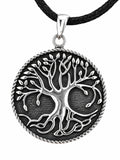 Anhänger 100 Lebensbaum - Silber