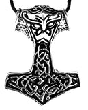 Kombi 78 Thorshammer mit Königskette - Silber