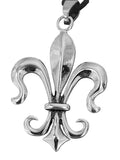 Fleur-de-Lis 152 mit Panzerkette - Edelstahl