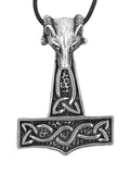 Kombi 79 Thorshammer mit Königskette - Silber