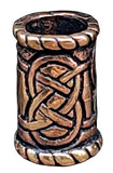 Bartperle Keltenknoten 6 mm - Bronze