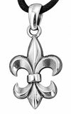 Anhänger 40 Fleur-de-Lis - Silber