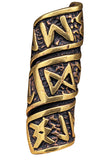 Bartperle Runen 6 mm - Bronze