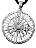 Anhänger 289 Windrose - Silber