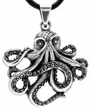Oktopus 388 mit Schlangenkette - Silber