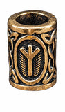 Bartperle Rune Algiz - 1 - Bronze