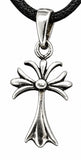 Anhänger 17 Kreuz - Silber