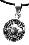 Anhänger 443 Stier - Silber