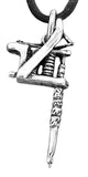 Tattoo 37 mit Schlangenkette - Silber