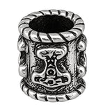 Bartperle Thorshammer 8 mm - Silber