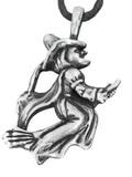 Anhänger 67 Hexe - Zinn