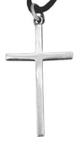 Kreuz 20 mit Schlangenkette - Silber