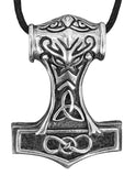 Kombi 244 Thorshammer mit Königskette - Silber