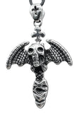 Anhänger 87 Totenkopf - Edelstahl