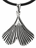 Anhänger 261 Ginkgo-Blatt - Silber
