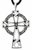 Keltenkreuz 371 mit Schlangenkette - Silber