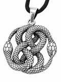 Anhänger 331 Schlangen - Silber