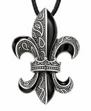 Anhänger 14 Fleur-de-Lis - Edelstahl