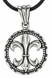 Anhänger 239 Fleur-de-Lis - Silber