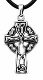 Keltenkreuz 106 mit Schlangenkette - Silber