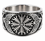 Ring Helm der Ehrfurcht, Gr. 52-74 (helm) - Silber