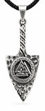 Pfeilspitze 387 mit Korbkette - Silber