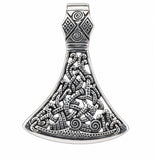 Anhänger 385 Wikinger-Axt - Silber