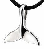 Anhänger 128 Walflosse - Silber