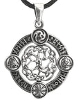 Lebensbaum 400 mit Schlangenkette - Silber