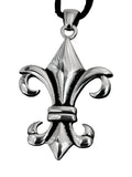 Anhänger 15 A Fleur-de-Lis - Edelstahl