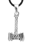 Anhänger 396 Thorshammer - Silber