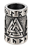 Bartperle Wotan 7mm - 2 - Silber