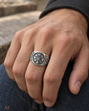 Ring Chaosstern, Gr. 52-76 (chaos) - Silber