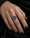 Ring Chaosstern, Gr. 52-76 (chaos) - Silber