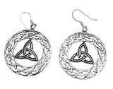 Ohrring 17 Keltenknoten - Silber