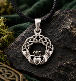 Anhänger 104 Claddagh - Silber