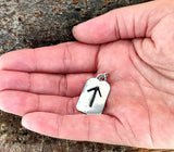 Anhänger 156 Rune Tiwaz - Silber