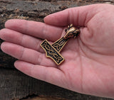 Anhänger 64 Thorshammer - Bronze